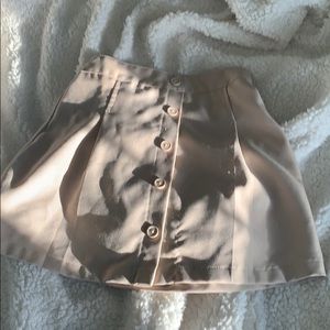 💞Khaki skirt with built-in shorts💞